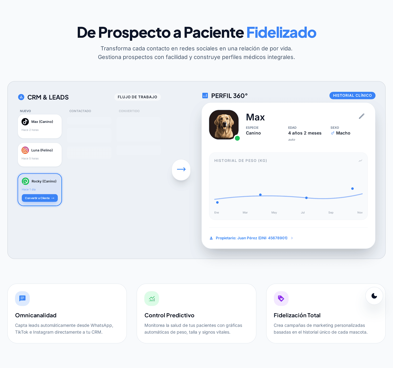 Historial clínico digital de paciente
